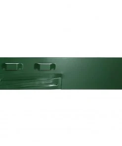 COL-MET 4-ft Green Powder Coat Steel Landscape Edging Section