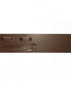 COL-MET 4-ft Brown Powder Coat Steel Landscape Edging Section