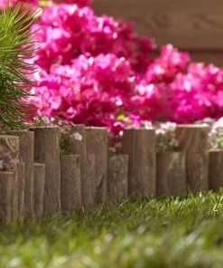 Greenes 3-ft Brown Wood Landscape Edging Section -SoilCraft Shop 03837746