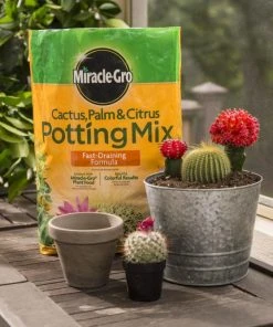 Miracle-Gro Soil & Soil Amendments 8-Quart Potting Soil Mix -SoilCraft Shop 05444615