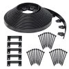 EasyFlex 100-ft Black Plastic Landscape Edging Roll
