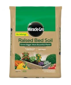 Miracle-Gro Soil & Soil Amendments 1.5-cu ft Organic Raised Bed Soil
