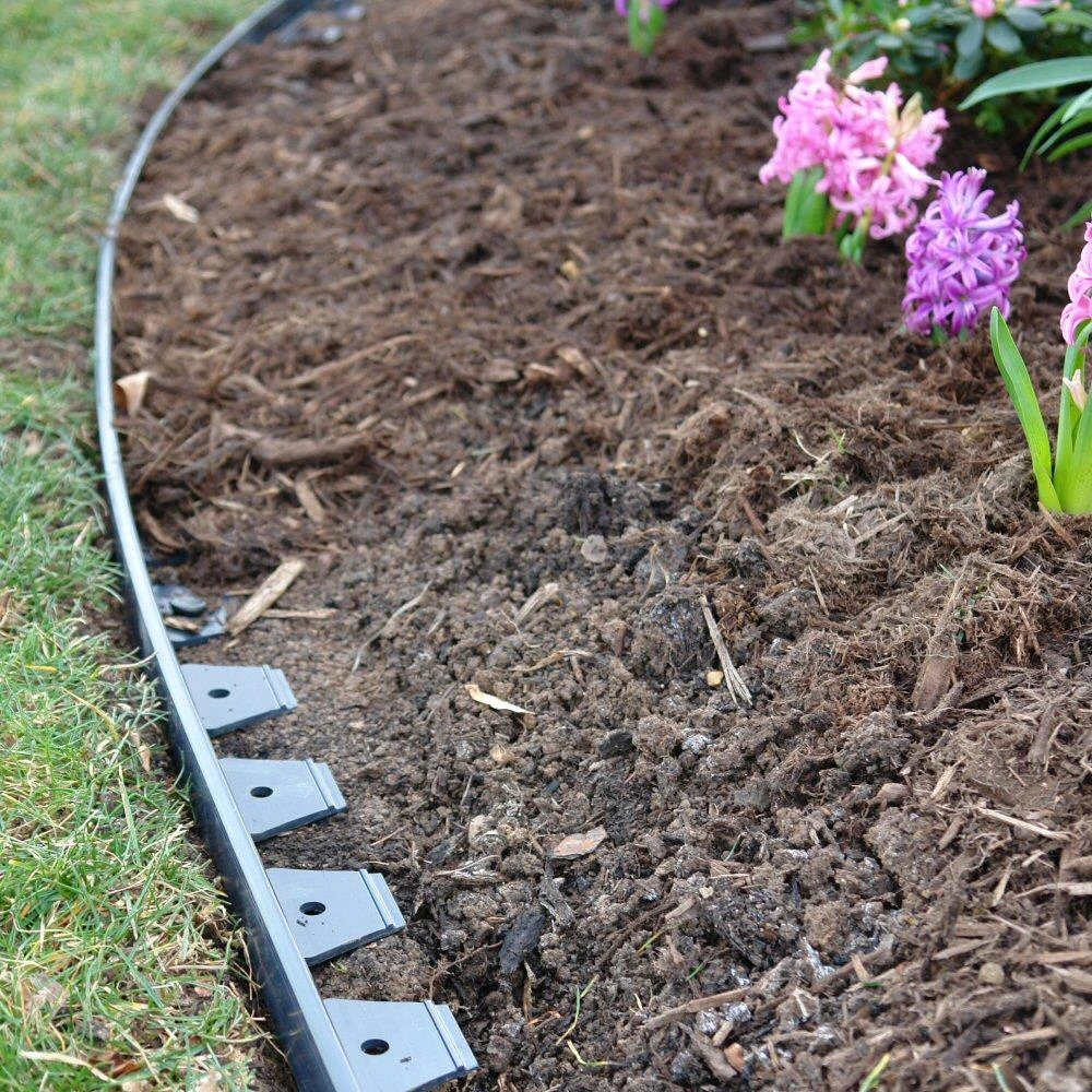 EasyFlex 40-ft Black Plastic Landscape Edging Roll 7 EasyFlex 40-ft Black Plastic Landscape Edging Roll - Image 7