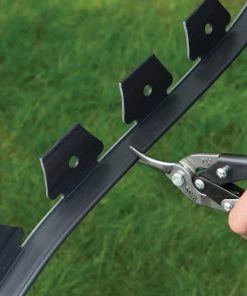 EasyFlex 20-ft Black Plastic Landscape Edging Roll -SoilCraft Shop 09549158