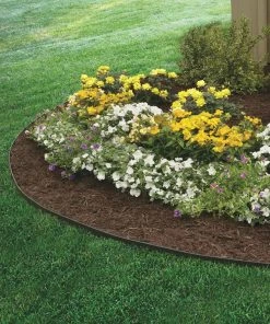 EasyFlex 20-ft Black Plastic Landscape Edging Roll -SoilCraft Shop 09779551