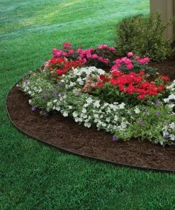 EasyFlex Pound-In Landshark 20-ft Black Plastic Landscape Edging Roll -SoilCraft Shop 09779561