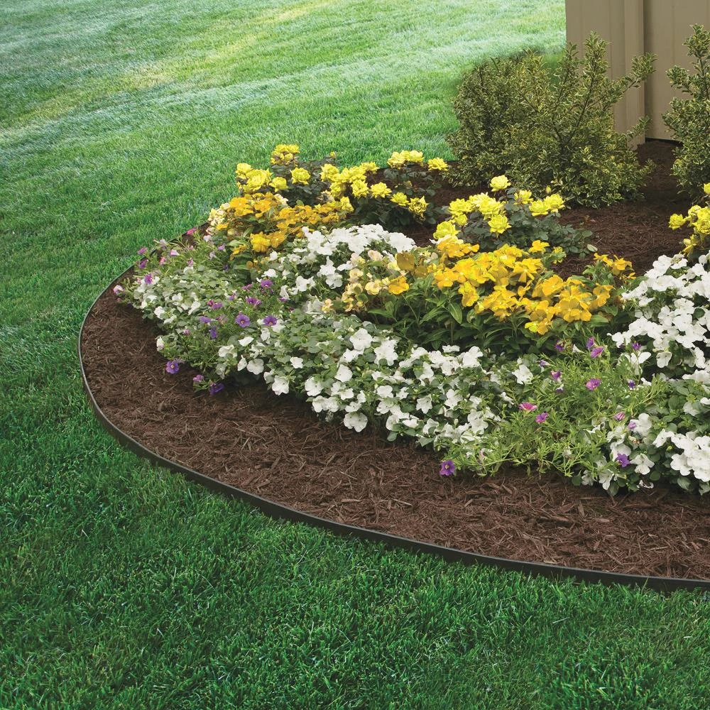 EasyFlex 40-ft Black Plastic Landscape Edging Roll 8 EasyFlex 40-ft Black Plastic Landscape Edging Roll - Image 8