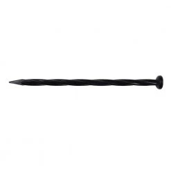 EasyFlex 144-Pack 8-in Black Plastic Edging Stake