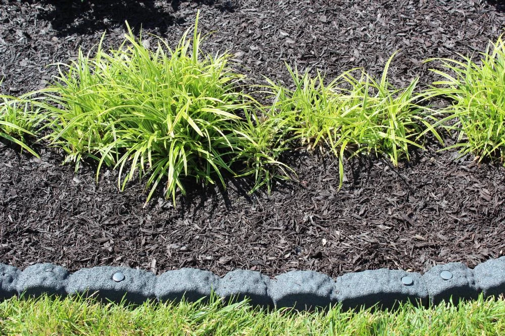 Rubberific 4-ft Gray Rubber Landscape Edging Section 7 Rubberific 4-ft Gray Rubber Landscape Edging Section - Image 7