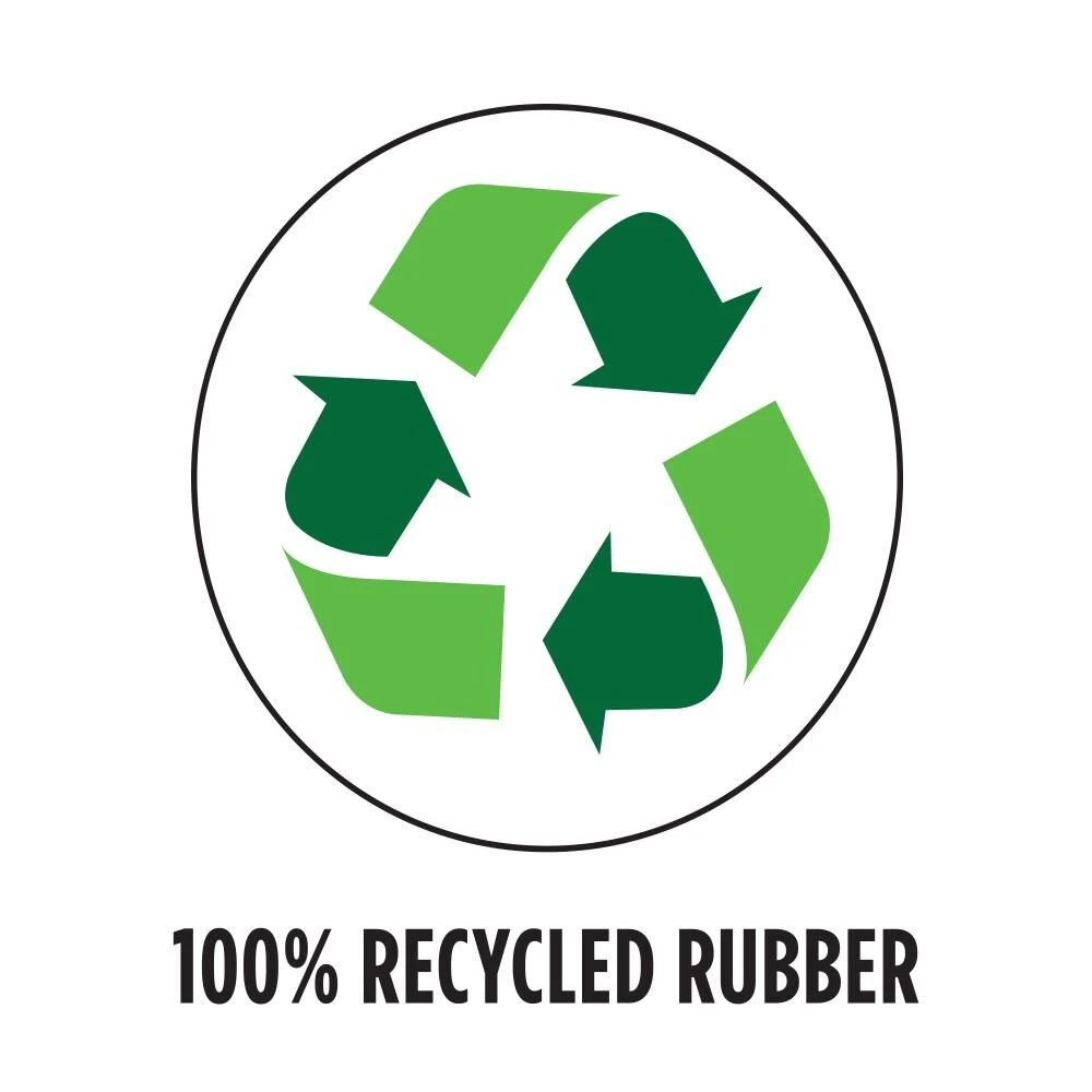 Rubberific 4-ft Gray Rubber Landscape Edging Section 3 Rubberific 4-ft Gray Rubber Landscape Edging Section - Image 3