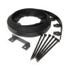 EasyFlex No-Dig 20-ft Black Plastic Landscape Edging Roll