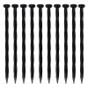 EasyFlex 10-Pack 8-in Black Plastic Edging Stake