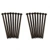 Expert Edge Edging 16-Pack 8.5-in Black Plastic Paver Spike