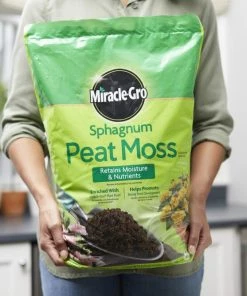 Miracle-Gro Soil & Soil Amendments Moisture Control Peat Moss Moisture Control -SoilCraft Shop 12190880