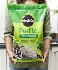 Miracle-Gro Soil & Soil Amendments Perlite Improves Soil Structure -SoilCraft Shop 12190888