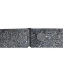 Multy Home Castle Stone Garden Border 4-ft Grey Rubber Landscape Edging Section -SoilCraft Shop 14553342