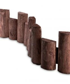 Greenes 3-ft Brown Wood Landscape Edging Section -SoilCraft Shop 16474143 scaled
