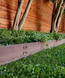 COL-MET 4-ft Green Powder Coat Steel Landscape Edging Section 7 COL-MET 4-ft Green Powder Coat Steel Landscape Edging Section -SoilCraft Shop 16501389