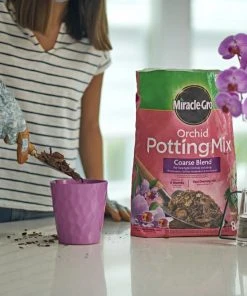 Miracle-Gro Soil & Soil Amendments Orchid 8-Quart Potting Soil Mix 12 Miracle-Gro Soil & Soil Amendments Orchid 8-Quart Potting Soil Mix -SoilCraft Shop 16804206