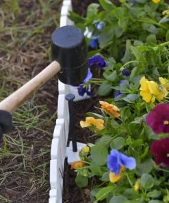 EasyFlex 8-Pack 10-ft White Plastic Landscape Edging Bundle 9 EasyFlex 8-Pack 10-ft White Plastic Landscape Edging Bundle -SoilCraft Shop 40457084