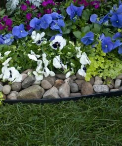 EasyFlex Heavy Duty No-Dig Landscape Edging Kit Black Landscape edging roll -SoilCraft Shop 40596039