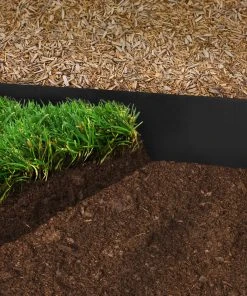 IRONRIDGE 5-Pack Black Landscape edging section 13 IRONRIDGE 5-Pack Black Landscape edging section -SoilCraft Shop 42352145