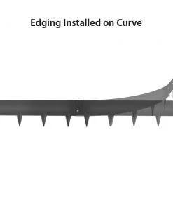 IRONRIDGE 5-Pack Slate Landscape edging section 8 IRONRIDGE 5-Pack Slate Landscape edging section -SoilCraft Shop 42352560
