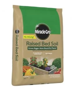 Miracle-Gro Soil & Soil Amendments 1.5-cu ft Organic Raised Bed Soil -SoilCraft Shop 42712393