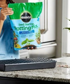 Miracle-Gro Soil & Soil Amendments Seed Starting Potting Mix 2-Pack 8-Quart Potting Soil Mix 8 Miracle-Gro Soil & Soil Amendments Seed Starting Potting Mix 2-Pack 8-Quart Potting Soil Mix -SoilCraft Shop 44003985