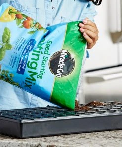 Miracle-Gro Soil & Soil Amendments Seed Starting Potting Mix 2-Pack 8-Quart Potting Soil Mix 9 Miracle-Gro Soil & Soil Amendments Seed Starting Potting Mix 2-Pack 8-Quart Potting Soil Mix -SoilCraft Shop 44003992
