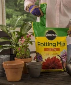 Miracle-Gro Soil & Soil Amendments Potting Mix Bundle 8-Quart Potting Soil Mix 13 Miracle-Gro Soil & Soil Amendments Potting Mix Bundle 8-Quart Potting Soil Mix -SoilCraft Shop 44004197